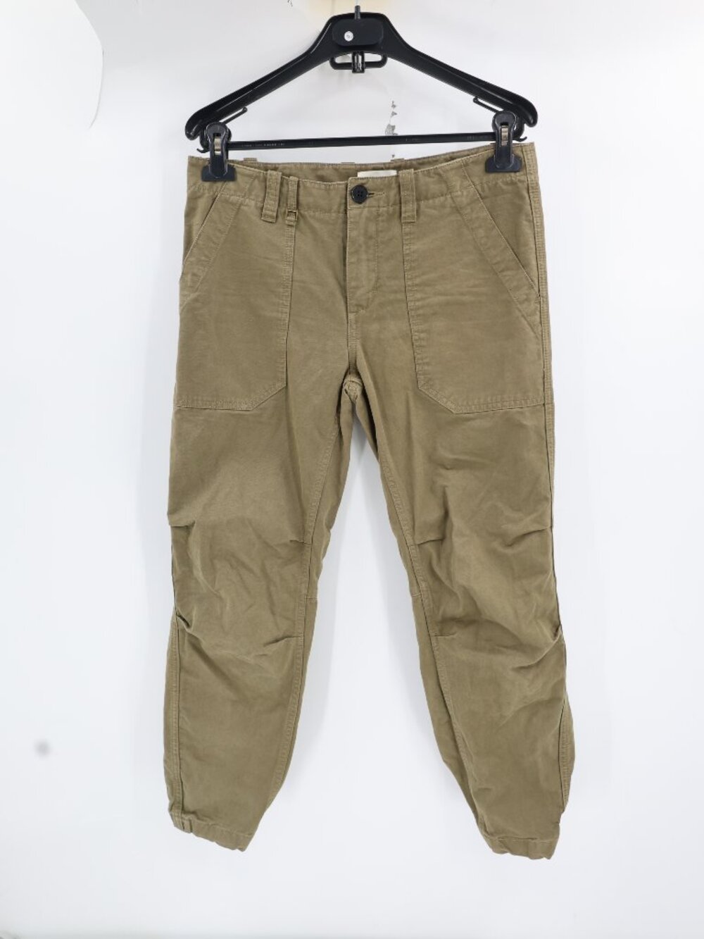 Zadig & Voltaire Pants Womens 36 EU Palma Grunge Mid Rise Utility surplus Green